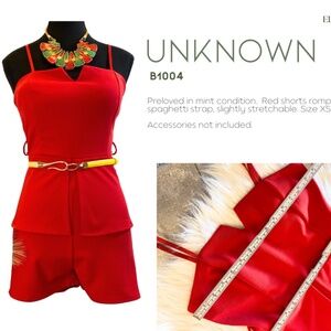 Sexy Jumpsuit Short (B1004)